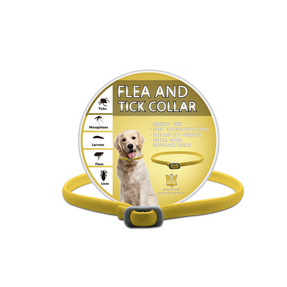 🔥 Natural Essential Oil Pet Pest Repellent Collar