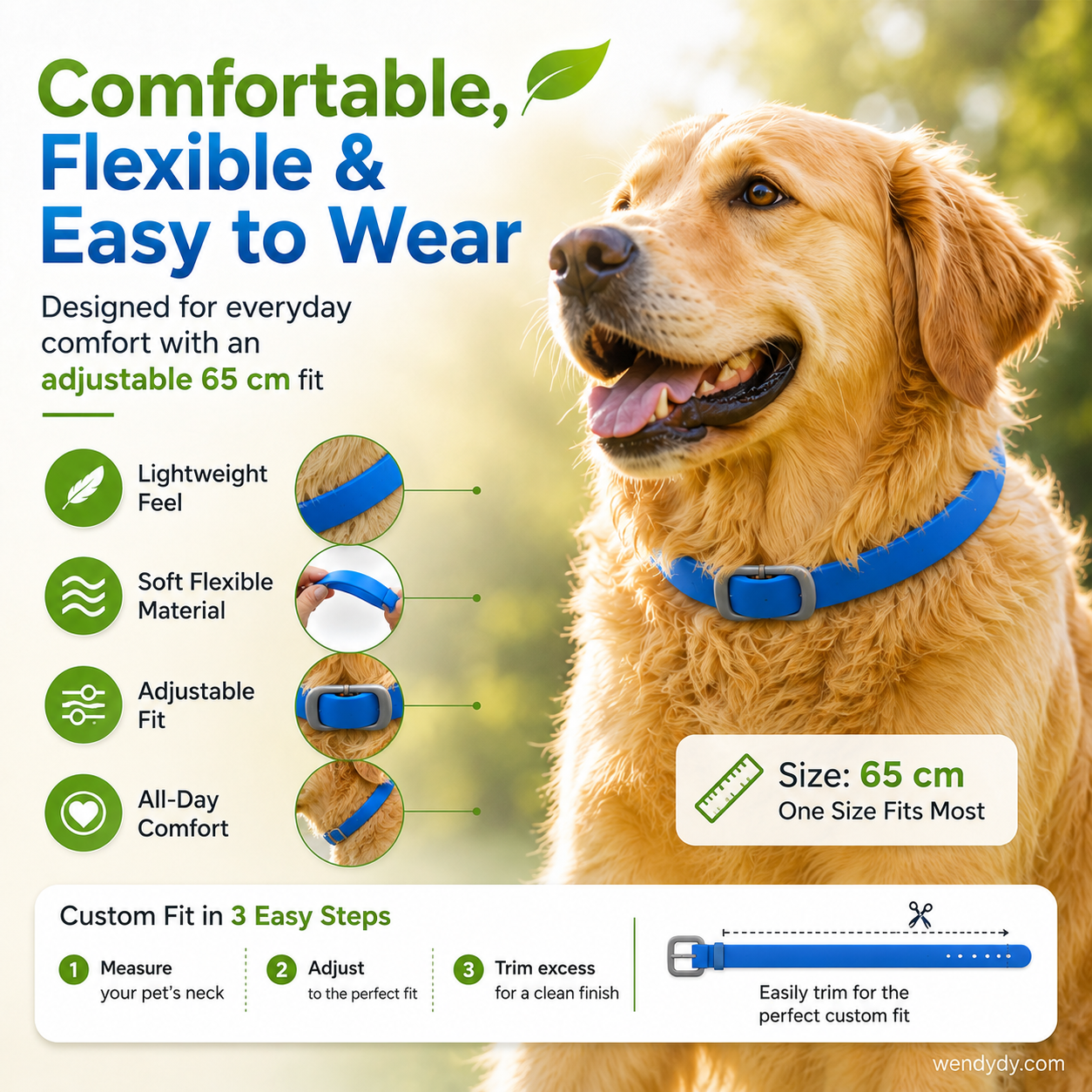 🔥 Natural Essential Oil Pet Pest Repellent Collar