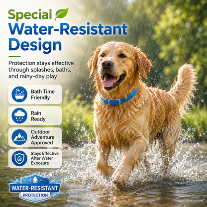 🔥 Natural Essential Oil Pet Pest Repellent Collar