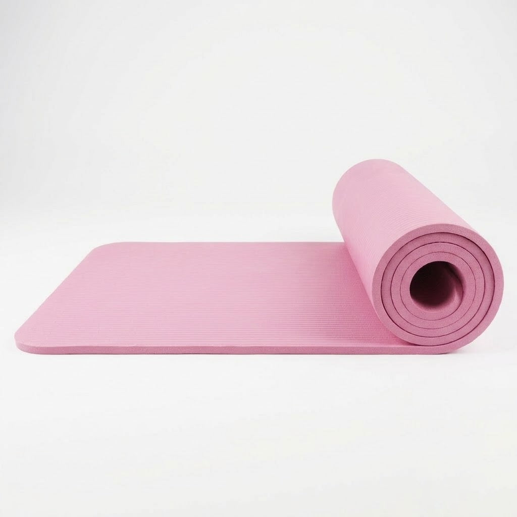 Extra Thick Non-Slip NBR Yoga Mat with Carrying Strap