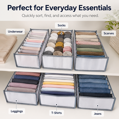 🌪️ Say Goodbye to Closet Clutter! Find Your Clothes in Seconds Without Ruining the Whole Pile 👚