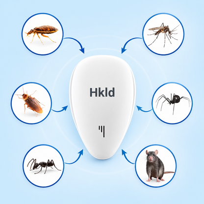 Hkld™ Plug-In Pest Repeller – Protect Every Room Without Sprays or Traps