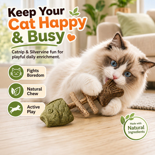 Let Them Clean Their Own Teeth 🦷🐱 (Buy 1 Get 1 FREE)