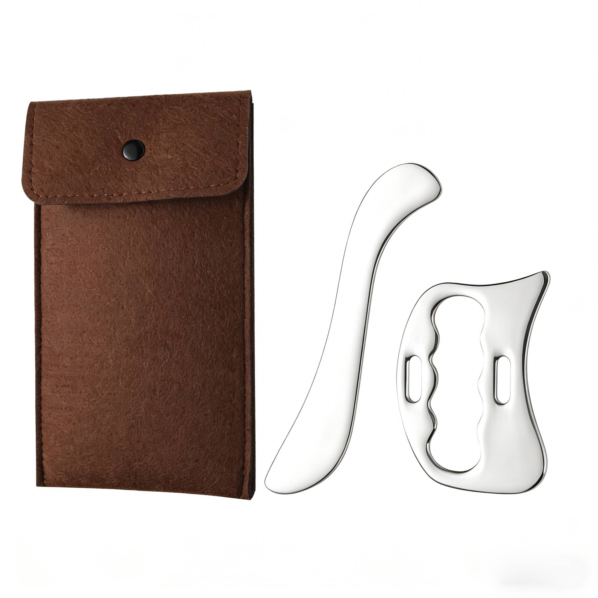 Premium 304 Stainless Steel Fascia Massage Tool Set