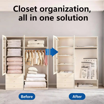 Limited-time 50% off ⏰ Pack 2x More Clothes Without Paying for Extra Luggage Vacuum Storage Bag