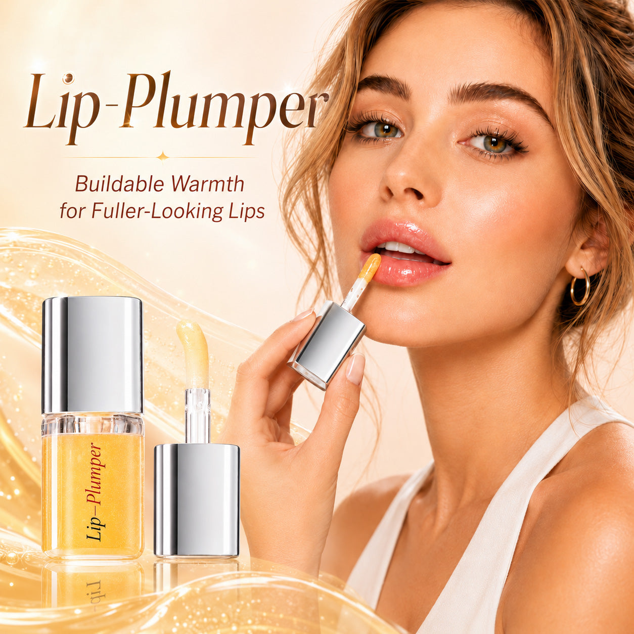 💋 Spicy Lip Plumper — Fuller-Looking Lip Plumper Gloss