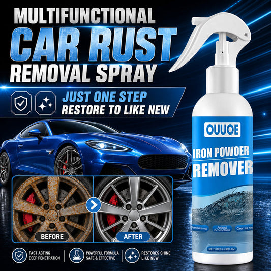 🔥 Multi‑Purpose Rust Remover Spray – Rust Gone, Metal Like New! 🛠️✨ Dissolves rust on contact – wheels, tools, chains, and more. 💪🚗