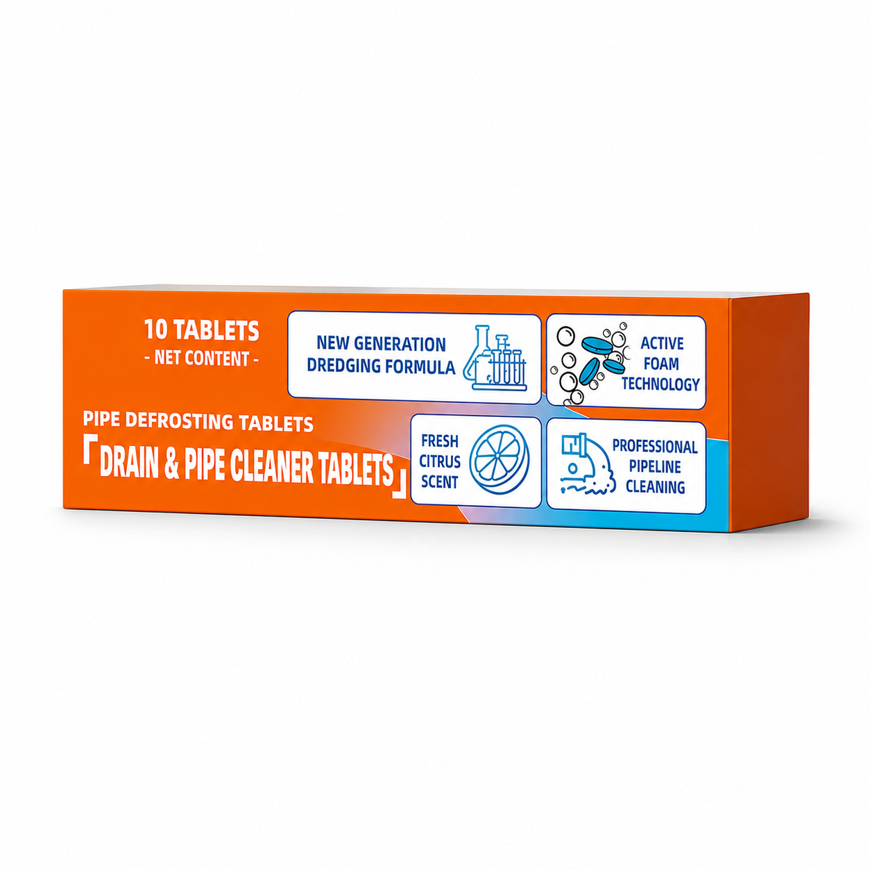 🔥 One Tablet. Cleaner Drains. Active Oxygen Drain Cleaner Tablets — No Fumes, No Mess, No Harsh Chemicals