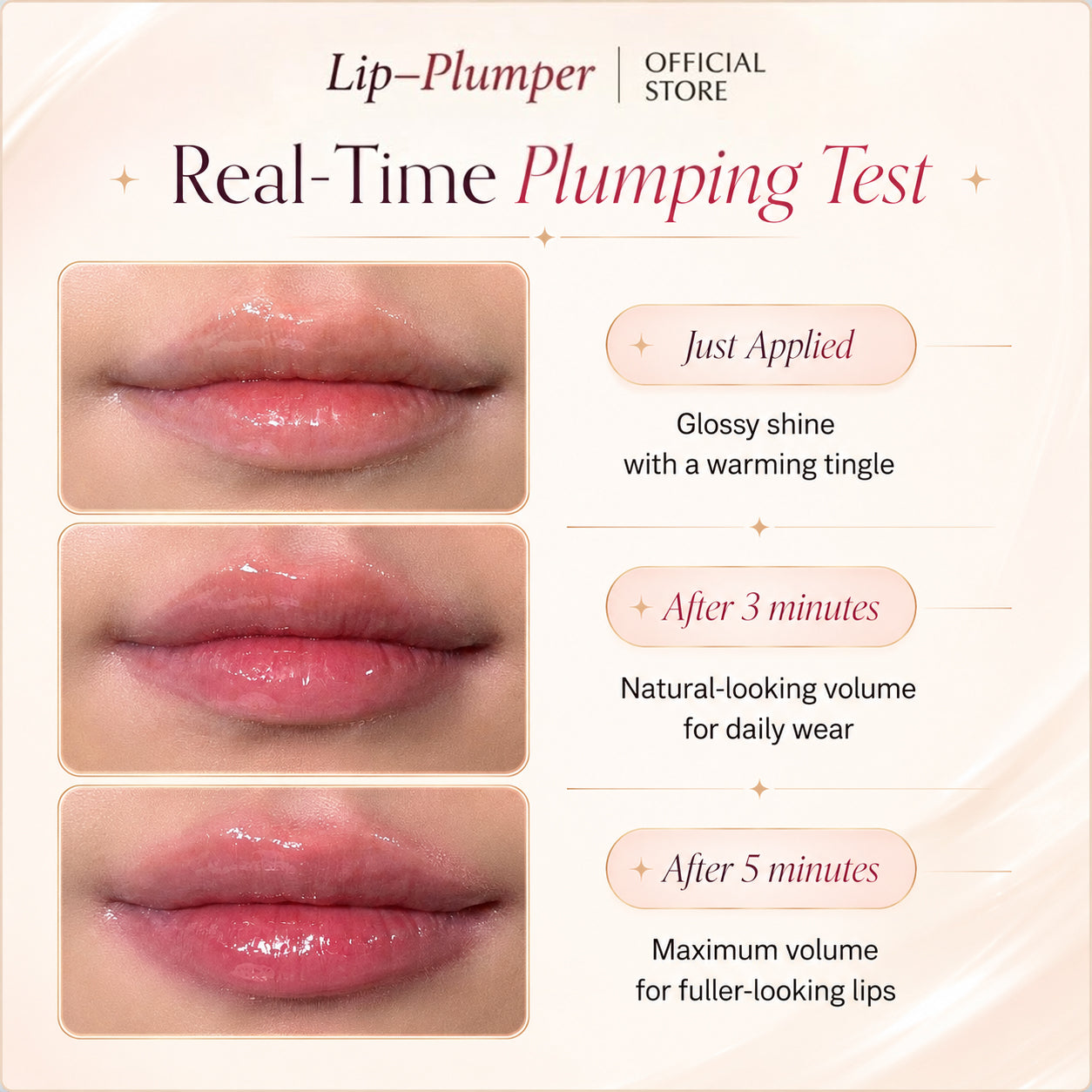 💋 Spicy Lip Plumper — Fuller-Looking Lip Plumper Gloss
