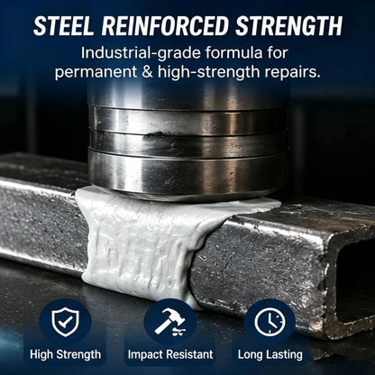 Steel-Reinforced Epoxy Repair Putty