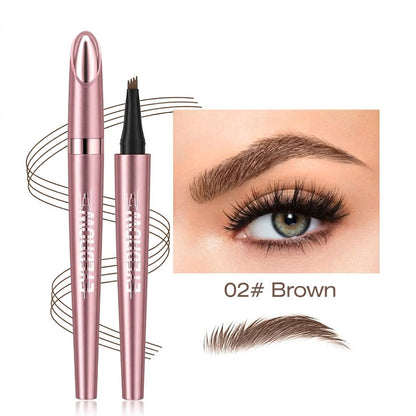 🥳BUY1 GET 1 FREE,Micro-Fork Eyebrow Pencil:Waterproof,Natural Hair-Like Strokes & Long-Lasting