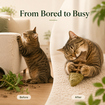 Catnip & Silvervine Chew