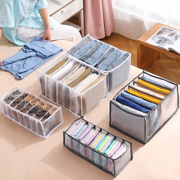 🌪️ Say Goodbye to Closet Clutter! Find Your Clothes in Seconds Without Ruining the Whole Pile 👚