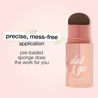 ✨Dab&Go Hair Concealer Stick – Mess-Free Root, Gray & Hairline Touch-Up
