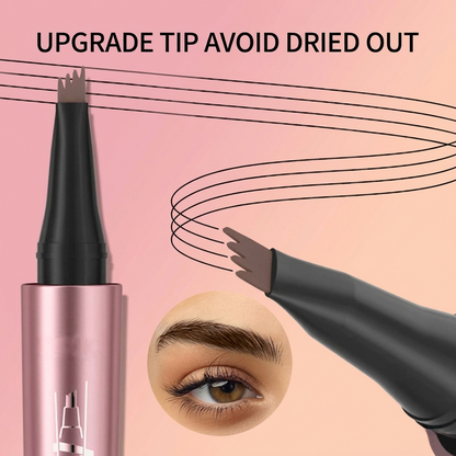 🥳BUY1 GET 1 FREE,Micro-Fork Eyebrow Pencil:Waterproof,Natural Hair-Like Strokes & Long-Lasting
