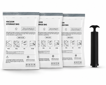 Limited-time 50% off ⏰ Pack 2x More Clothes Without Paying for Extra Luggage Vacuum Storage Bag
