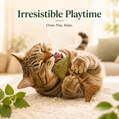 Catnip & Silvervine Chew