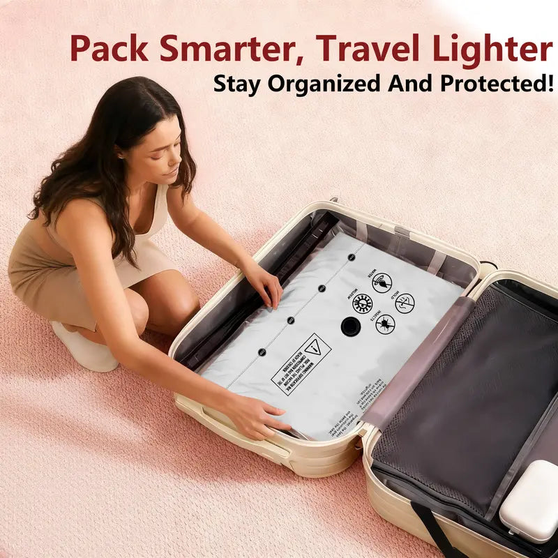 Limited-time 50% off ⏰ Pack 2x More Clothes Without Paying for Extra Luggage Vacuum Storage Bag