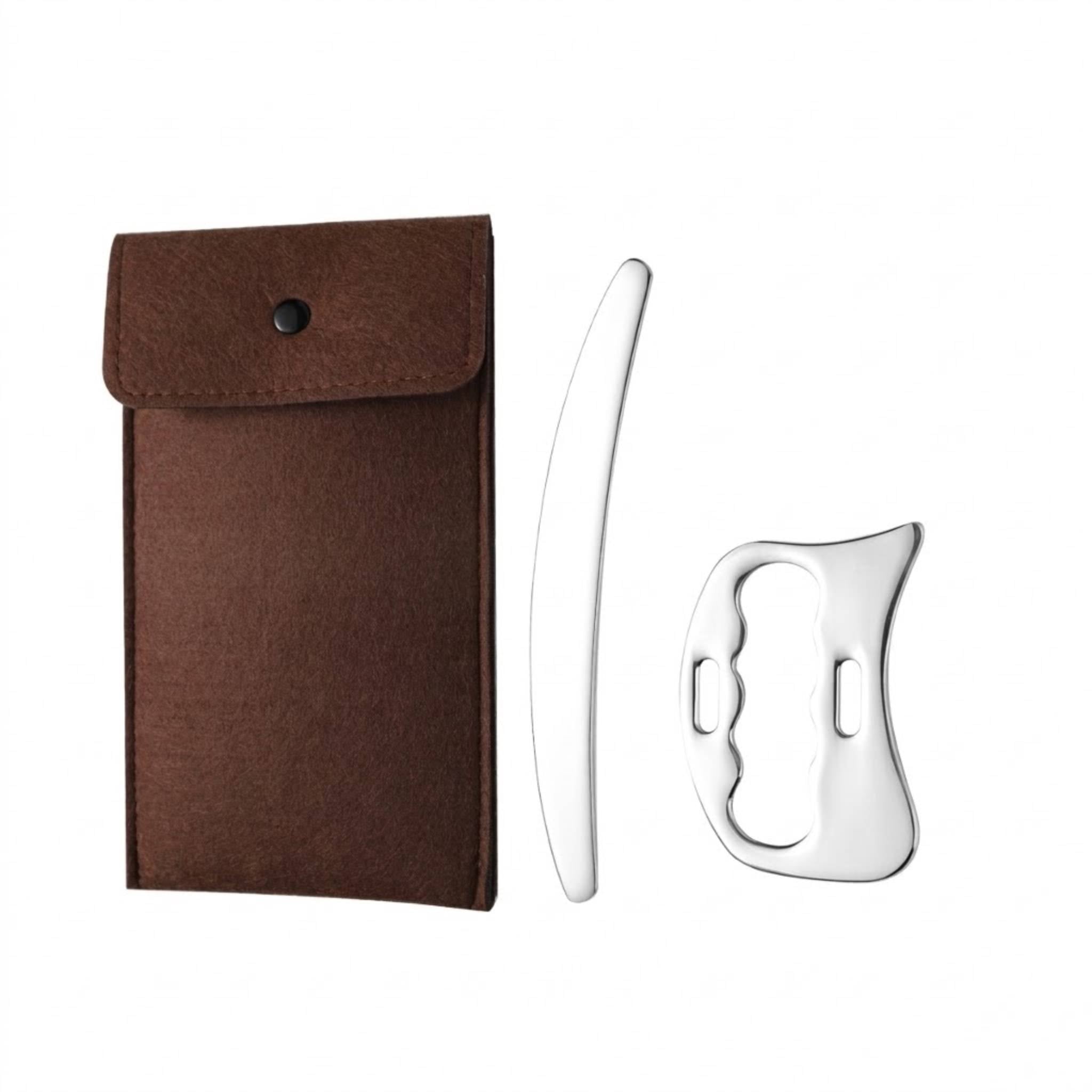 Premium 304 Stainless Steel Fascia Massage Tool Set