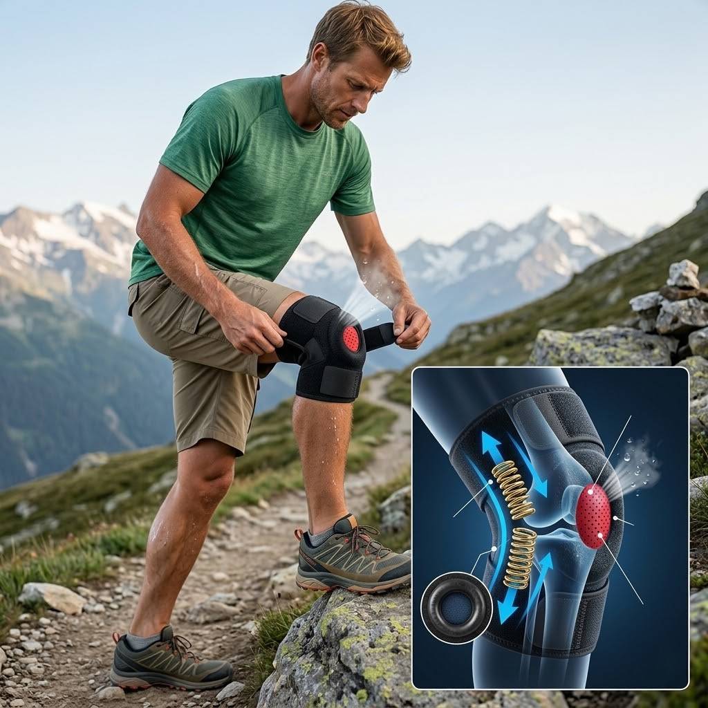 Premium Adjustable Breathable Knee Brace