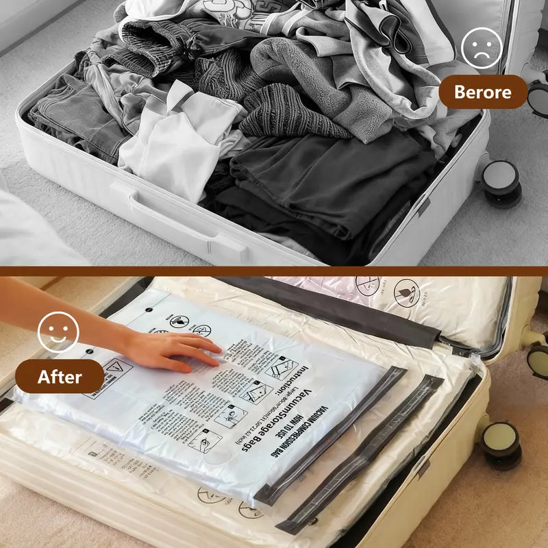 Limited-time 50% off ⏰ Pack 2x More Clothes Without Paying for Extra Luggage Vacuum Storage Bag