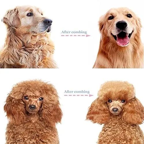 ✨[BOGO Deal]Dual-Sided Pet Deshedding Brush for Dogs & Cats🐶🐱