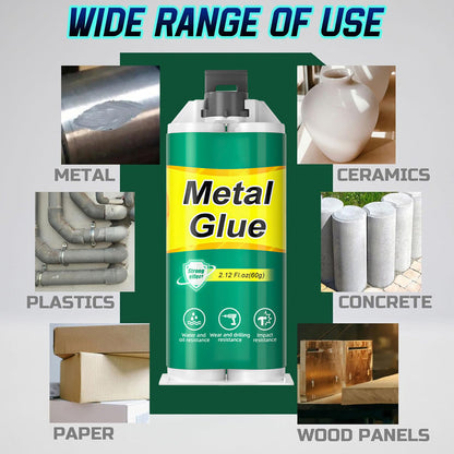 ⏰🔥LIMITED TIME 50% OFF! 🛠️ High-Strength AB Metal Repair Glue – Fast, Durable & Perfect for All Repairs ✨💪